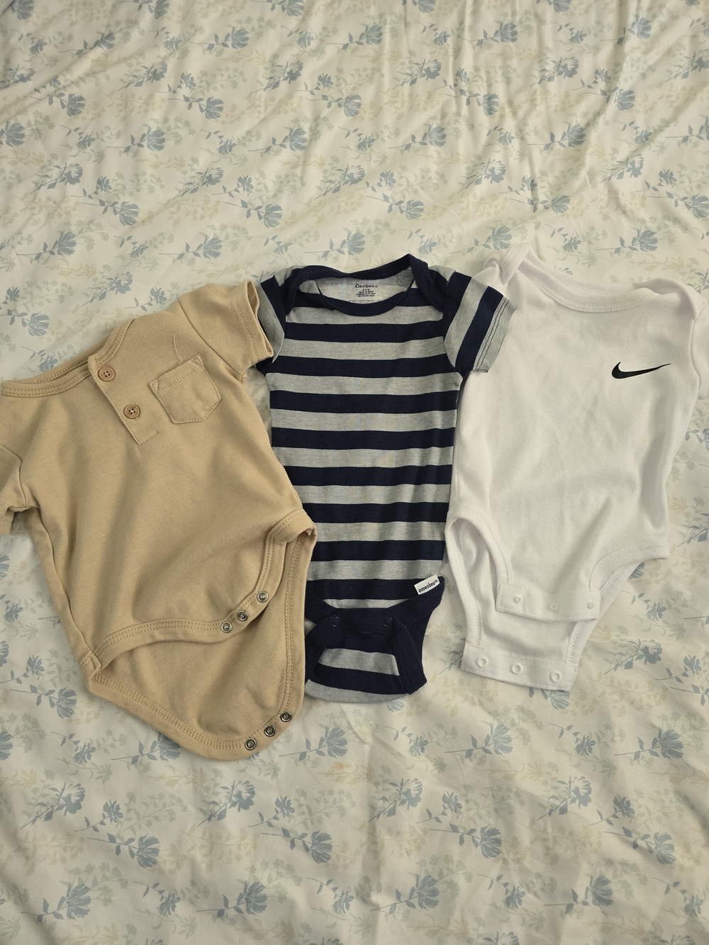 3-6M  Boy Bodysuit  3 PACK